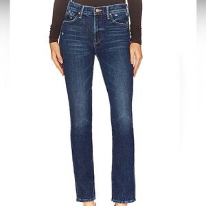 MOTHER THE RASCAL SKIMP JEANS DENIM IN YEE HAW WASH SIZE 31